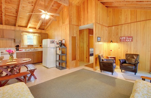 Raymond Cabina | Raymond Getaway w/ Private Beach & Boat Dock!