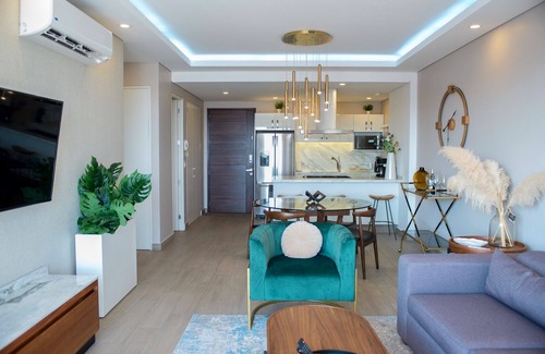 Zapopan Condominio | Real View Towers in Real Center, 7th floor, Luxury 1BD, Zona Real, Andares