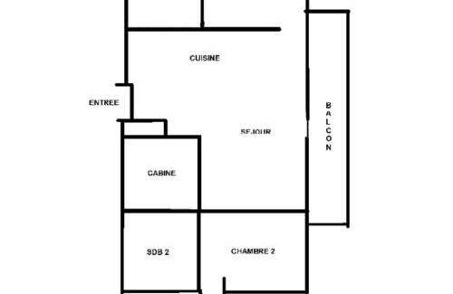 Reberty Apartamento | Reberty 2000, appart rénové, 6 pers, confort, 4 flocons Or - FR-1-452-276