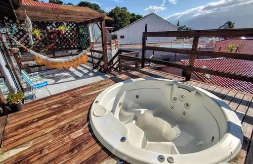 Florianopolis Casa | Recanto do pôr do sol, vista mar e SPA.