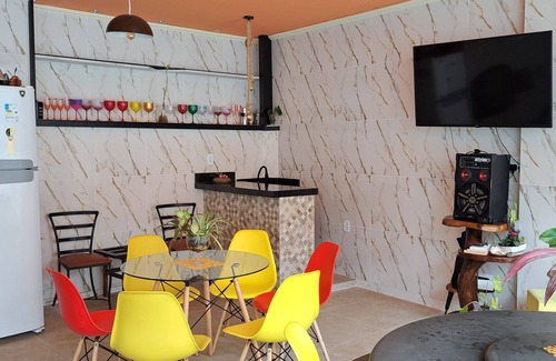 Albatroz Casa | Recanto dos Coelho Vacation Home - Beautiful house with 4 suites, air conditioning.