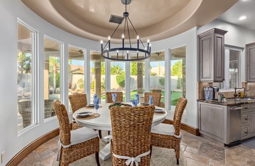 Red Mountain Ranch Casa | Red Mountain Private Sanctuary! Heated Pool, Spa and Putting Green! 2 Primary Suites!