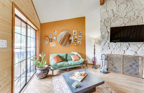 Red River Casa | Red River Home with Ski Slope, Mtn and River Views!
