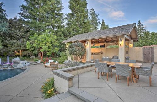 Sunset Casa | Redding Getaway with Hot Tub and Outdoor Kitchen!