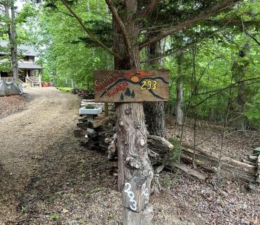 Rutherfordton Casa | Redesign Wooden Cabin with Jacuzzi and Front Porch in North Carolina