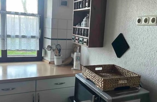 Poppenbull Apartamento | Reetdach-app. "landhus Achter de Kark - Stüerboord" in Poppenbüll für 2 Personen