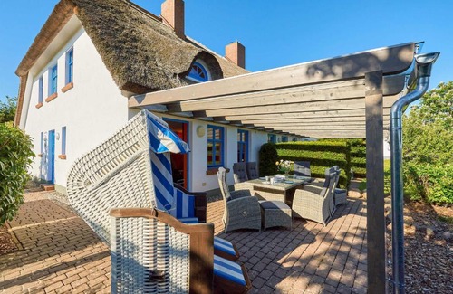 Monchgut-Granitz Casa | Reethaus Zickersche Berge - WG 02 mit Kamin und Terrasse