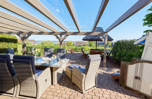 Monchgut-Granitz Casa | Reethaus Zickersche Berge - WG 02 mit Kamin und Terrasse