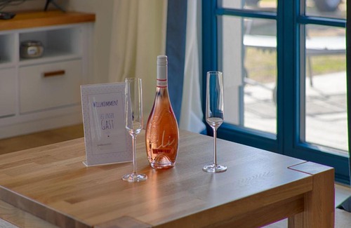 Dranske Casa | Reetland am Meer - Premium Reetdachvilla mit 3 Schlafzimmern, Sauna und Kamin F23