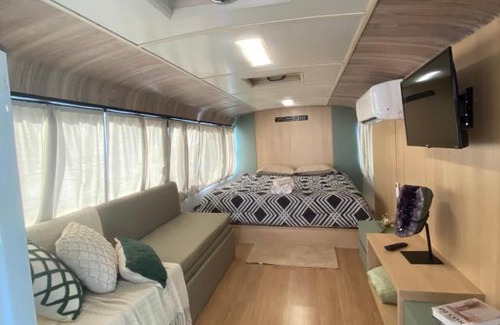Ametista do Sul Casa | Refúgio Da Lua - Buss motorhome