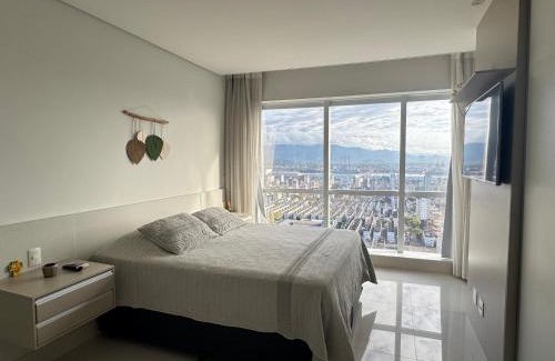 Aparecida Apartamento | Refúgio Luxo à Beira-Mar Santos