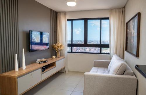 Cruz das Almas Apartamento | Refúgio Maravista #1908 - piscina, hidro, wi-fi, para até 6 pessoas