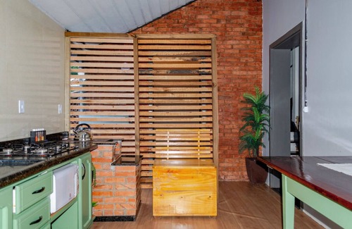 Aurora Casa | Refúgio na natureza com Wi-Fi e churrasqueira