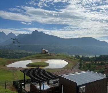 Orleans Chalet De Esquí | Refúgio Paraíso Casa Bela Vitta Spa externo