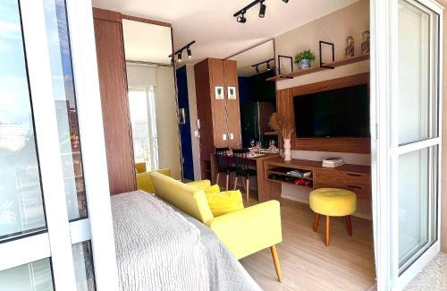 Liberdade Apartamento | Refúgio Privado Liberdade: A/C + Rooftop ao lado do metro