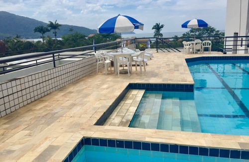 Lagoinha Apartamento | REF # 802-Kendy Flats-Pool en la azotea con vista al mar-Planta baja