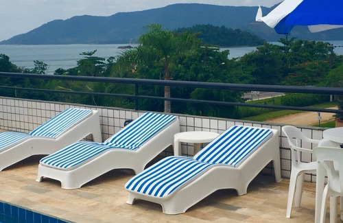 Lagoinha Apartamento | REF # 802-Kendy Flats-Pool en la azotea con vista al mar-Planta baja