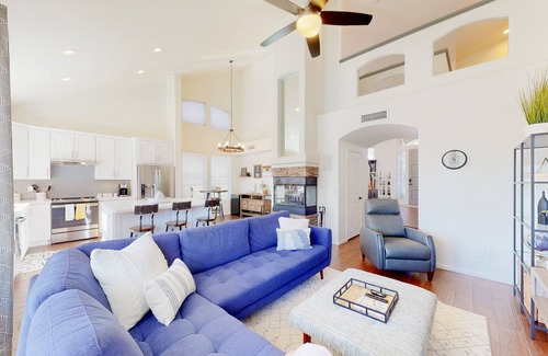 Tatum Ranch Casa | Refined home with private pool, putting green, backyard, & fast WiFi - near golf