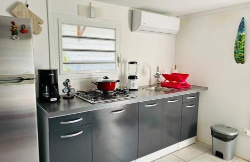 Ducos Apartamento | Refuge PêBê Joli logement au coeur d'un immense jardin tropical