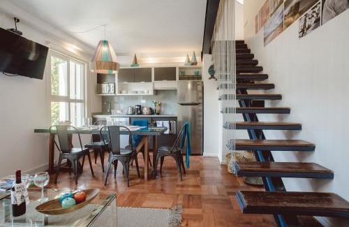 Providencia Apartamento | Refugio Urbano Depto Acogedor con Dos Niveles