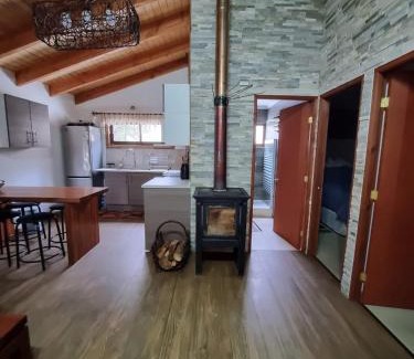 Pinto Chalet De Esquí | Refugio Vacacional II - Las Trancas - RENTCOVAC