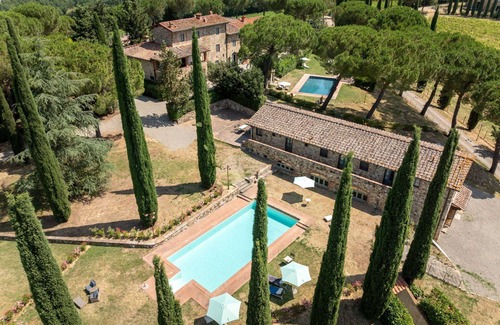San Pietro in Bossolo Villa | Villa en Badia A Passignano con 1 habitaciones, capacidad 2