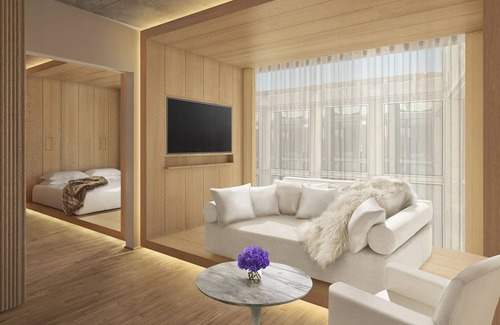 Nolita Hotel | Relax in a Sophisticated Residential Suite with Panoramic NYC Views, 2 Units