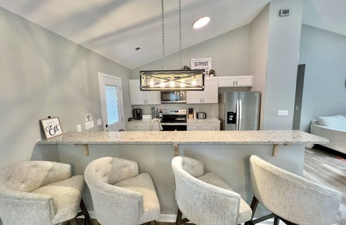 Greensboro Casa | Relax in an inviting Boho Bungalow inspired home! Near DT GSO