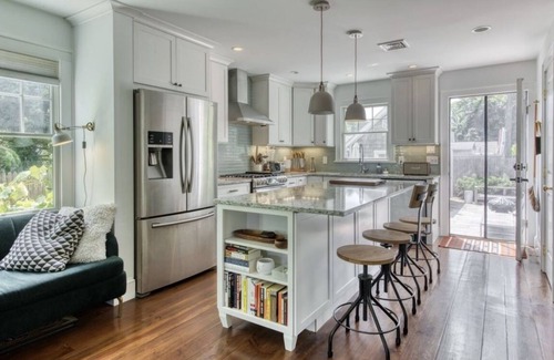 Pipes Cove Casa | Relax in this light-filled home, steps from the beach and a short walk to town!