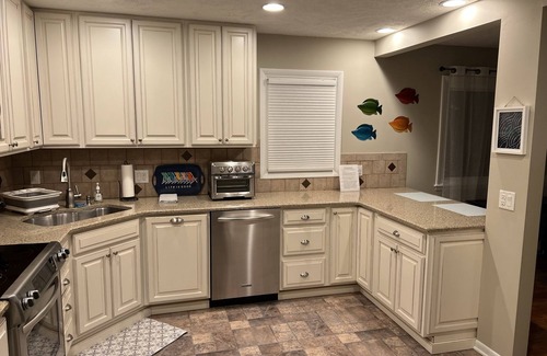 Sister Lakes Casa | Relax Lakefront-Stunning Lake Views in Popular Sister Lakes! Private Sand Beach!