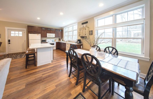 Loudonville Casa | Relax Mohican Riverside ~ stunning Views~ hot tub ~ wifi