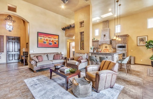 Las Cruces Casa | Relax & Rejuvenate: Pool, Sauna & Gym 3 Bedroom Home by RedAwning