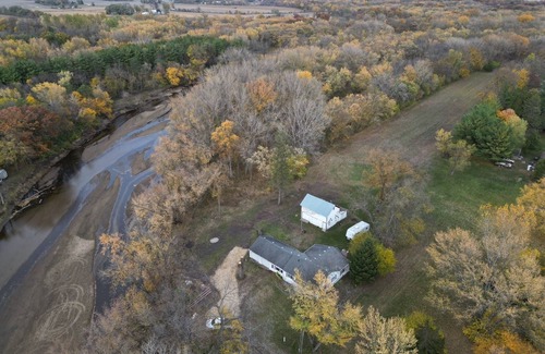 Janesville Casa | Relax Riverside - Renovated3BR/2BA Home - 15 Acres