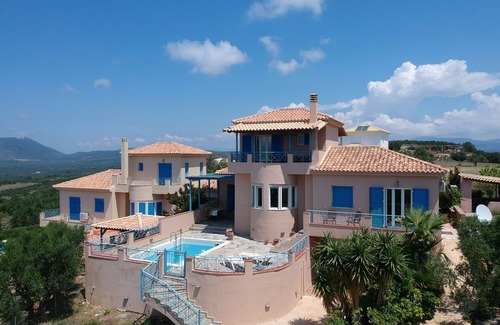 Pylos-Nestoras Casa | Finca relajada con piscina en Grecia