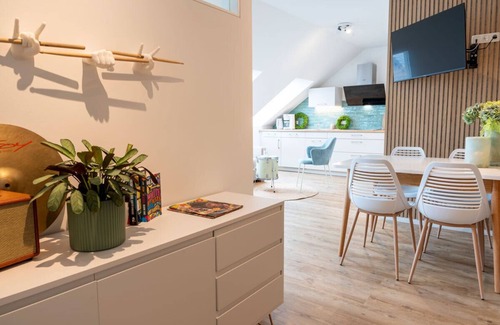 Scholderup Apartamento | Relaxed time out - Mikkey vacation apartment on the Taarstedt vacation farm in Angelit