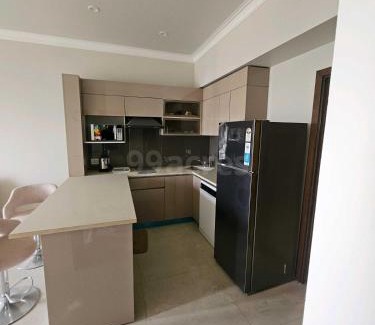 Gurugram Apartamento | Relaxing 1BHK Retreat with Pool View