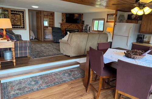 Bagley Cabina | Relaxing 2-Bedroom Cottage Getaway in Bagley, WI