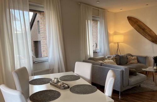 Sythen Apartamento | Apartamento relajante en Haltern-Sythen en un estilo rústico moderno