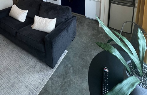 Jonesboro Apartamento | Relaxing downtown loft with patio and gated parking
