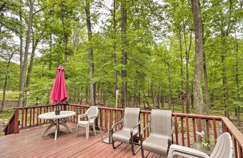 Sybertsville Casa | Relaxing Eagle Rock Resort Home - 1 Block to Lake!