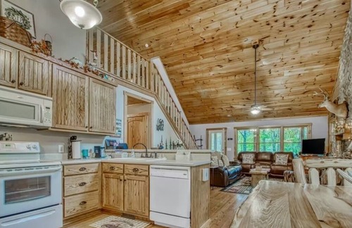 Sautee Nacoochee Cabina | Relaxing Helen, Ga Cabin Min from Helen, Sleeps 12 with Hot Tub & Firepit!