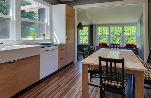 Kennydale Casa | Relaxing in Renton | Charming home, effortless indoor/outdoor flow, EV charger