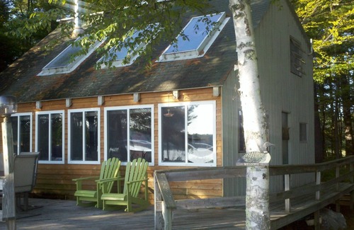 Au Sable Forks Cabaña | Relajante escapada Island