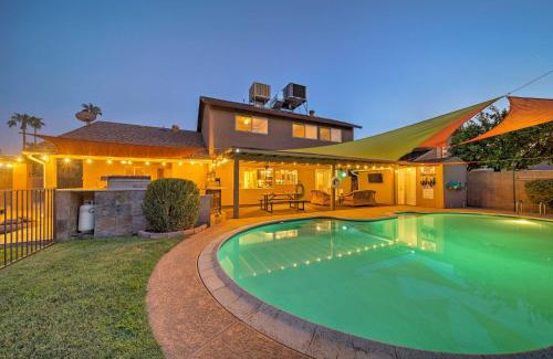 North Mountain Casa | Relaxing Phoenix House with Hot Tub and Heated Pool!