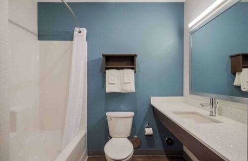 Dupont Hotel | Relaxing Retreat: Unit with Full Kitchen & Dedicated Work Area | Free Parking