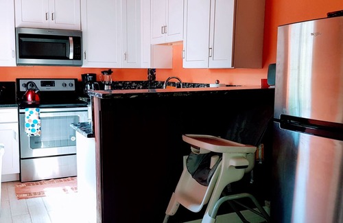 Savannah Apartamento | Relaxing, tastefully decorated one-bedroom unit with all modern facilities
