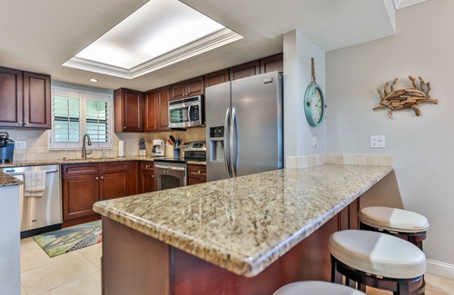 Sanibel Condominio | Condominio frente a la playa, 2 dormitorios / 2 baños, capacidad para 7 personas, planta superior, playa del Golfo Oeste.
