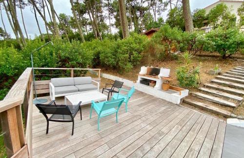 Piraillan Casa | Relaxing villa with pool, multiple terraces, garden, Wifi, close to the beach