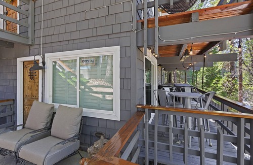 Twin Peaks Chalet De Esquí | Remodeled, Cozy Chalet w/ Hot Tub, fire pit & Central A/C & Heat