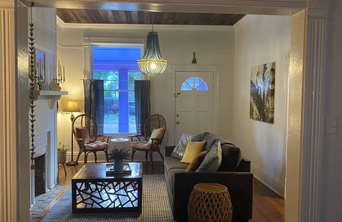 Lake Charles Cabaña | Remodeled historic cottage with magical boho vibes ~ The North Side